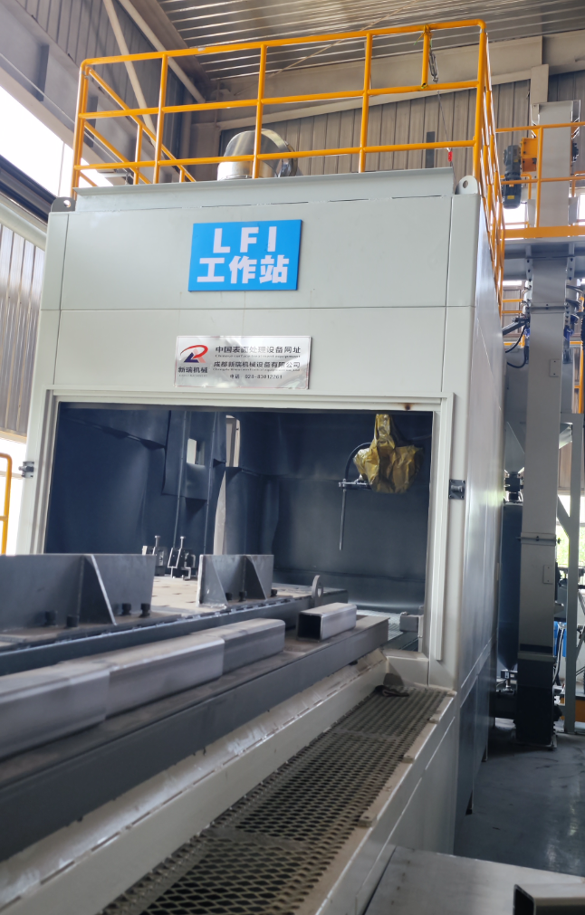 南川大口径喷砂机 适合大型工件处理